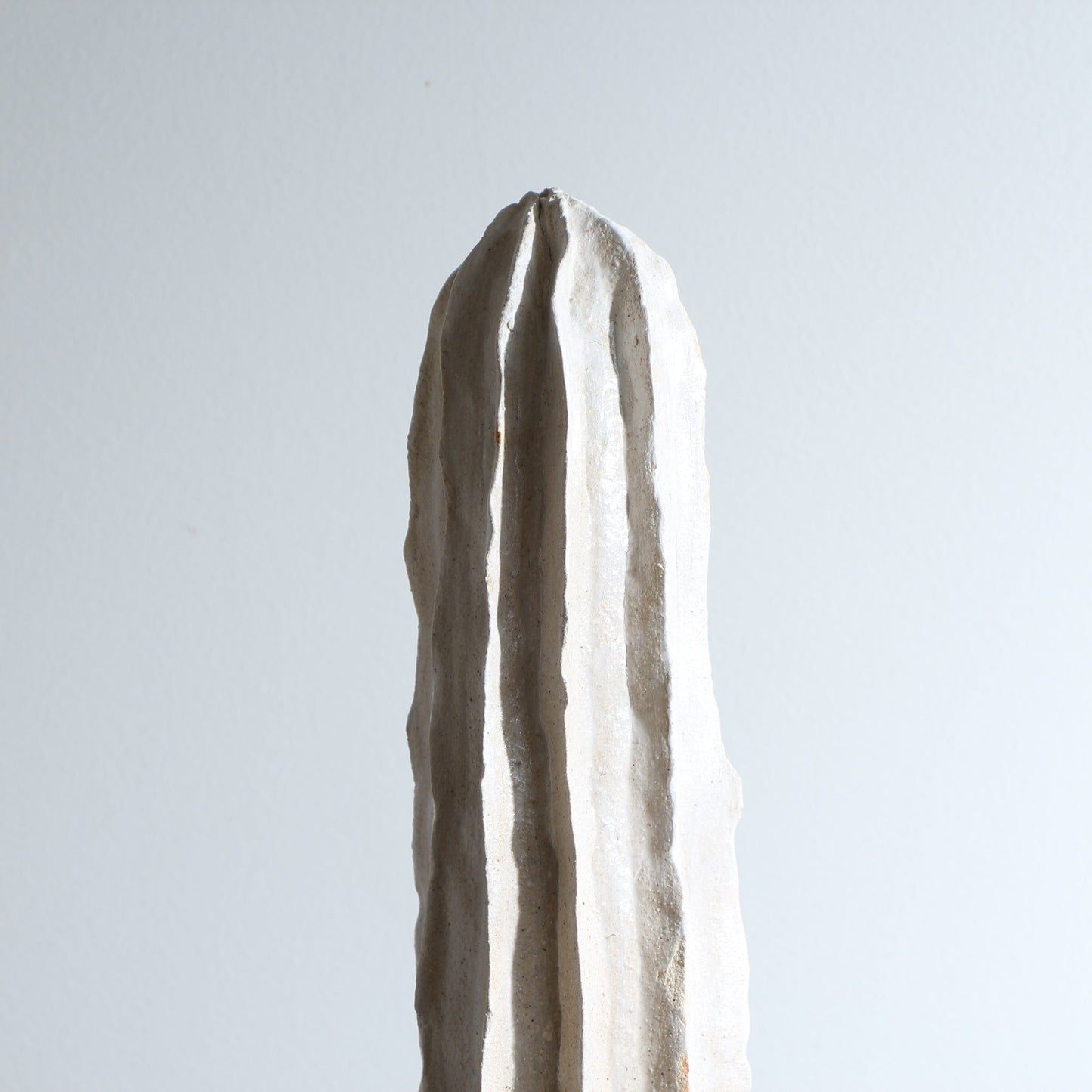 Sculpture de cactus en grès