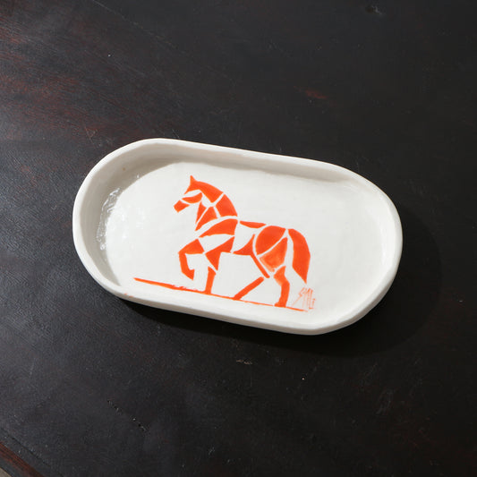 Vide-poche cheval stylisé