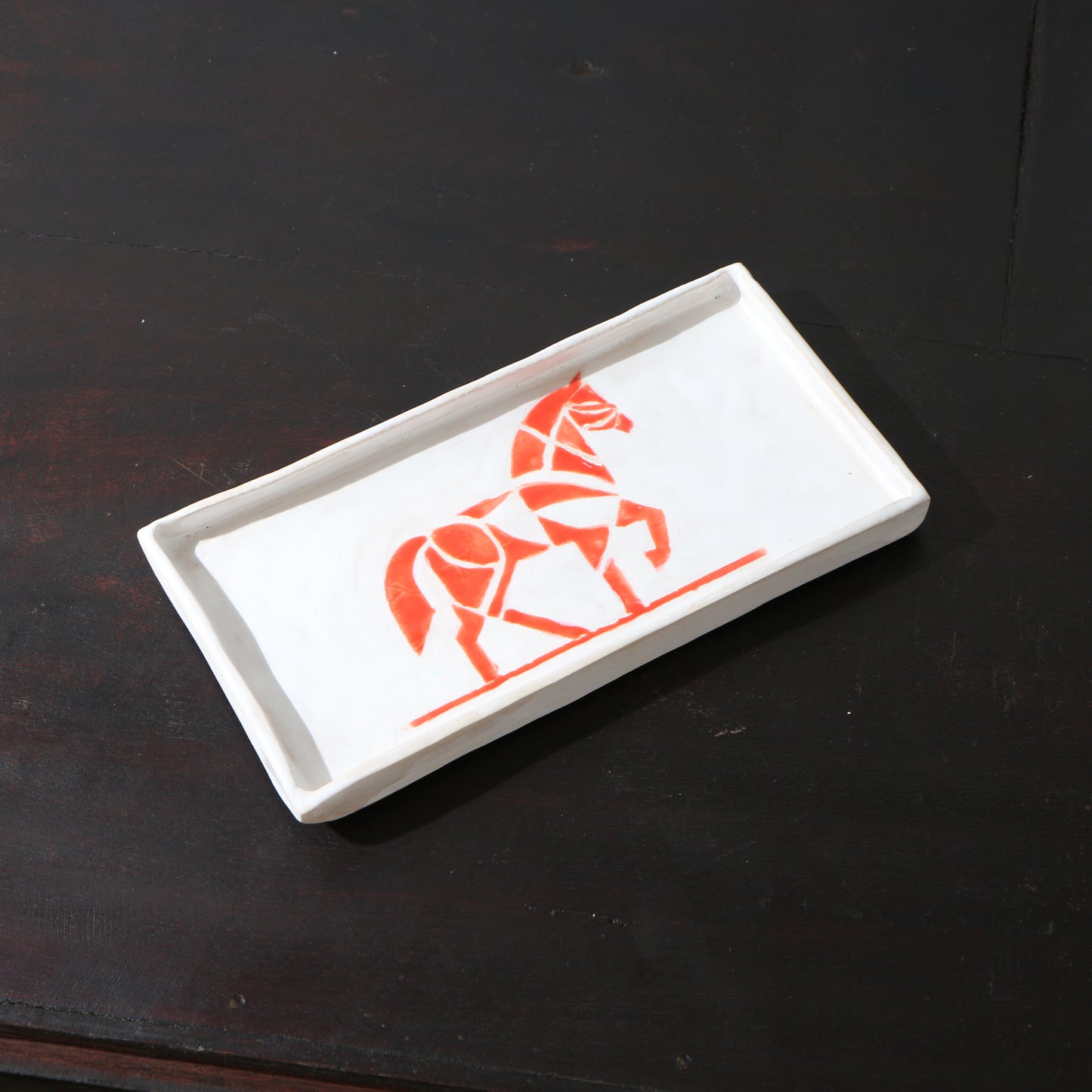 Vide-poche cheval stylisé