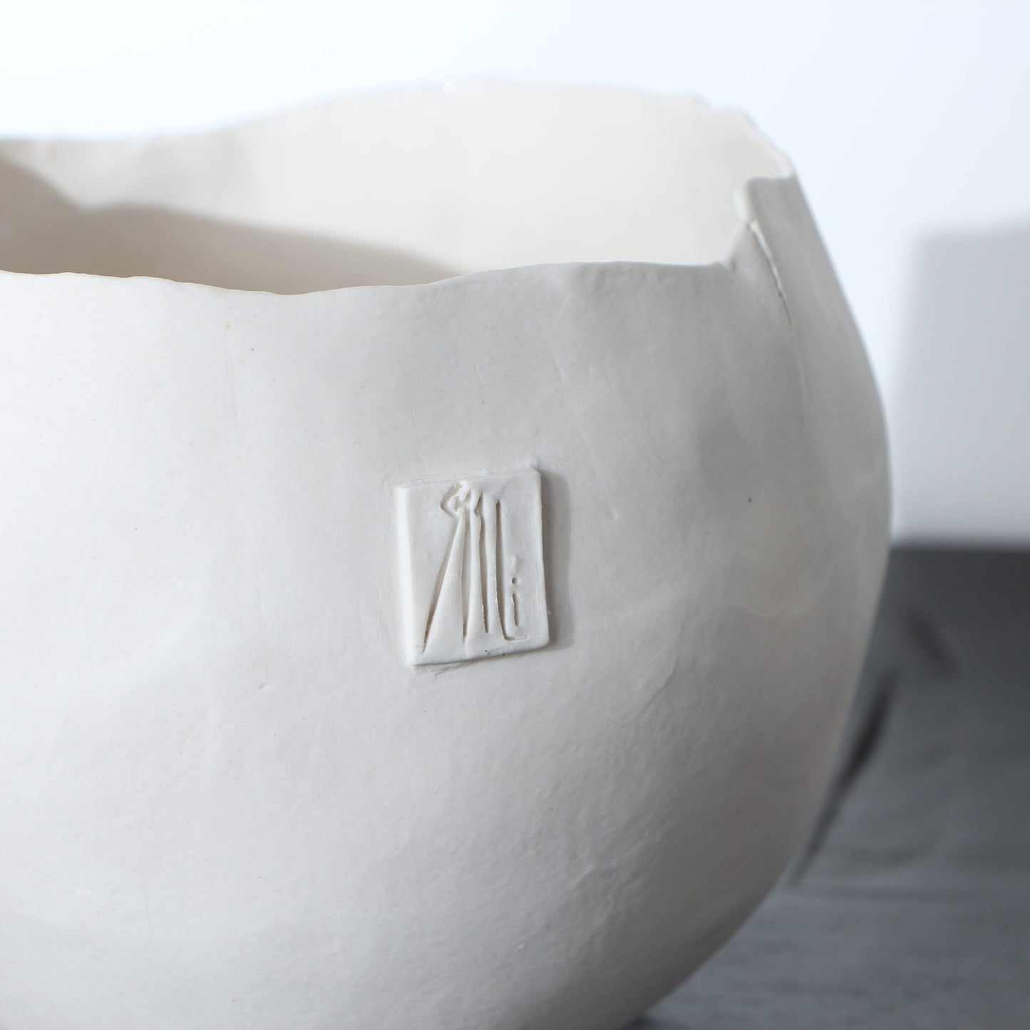 Grand bol décoratif en porcelaine