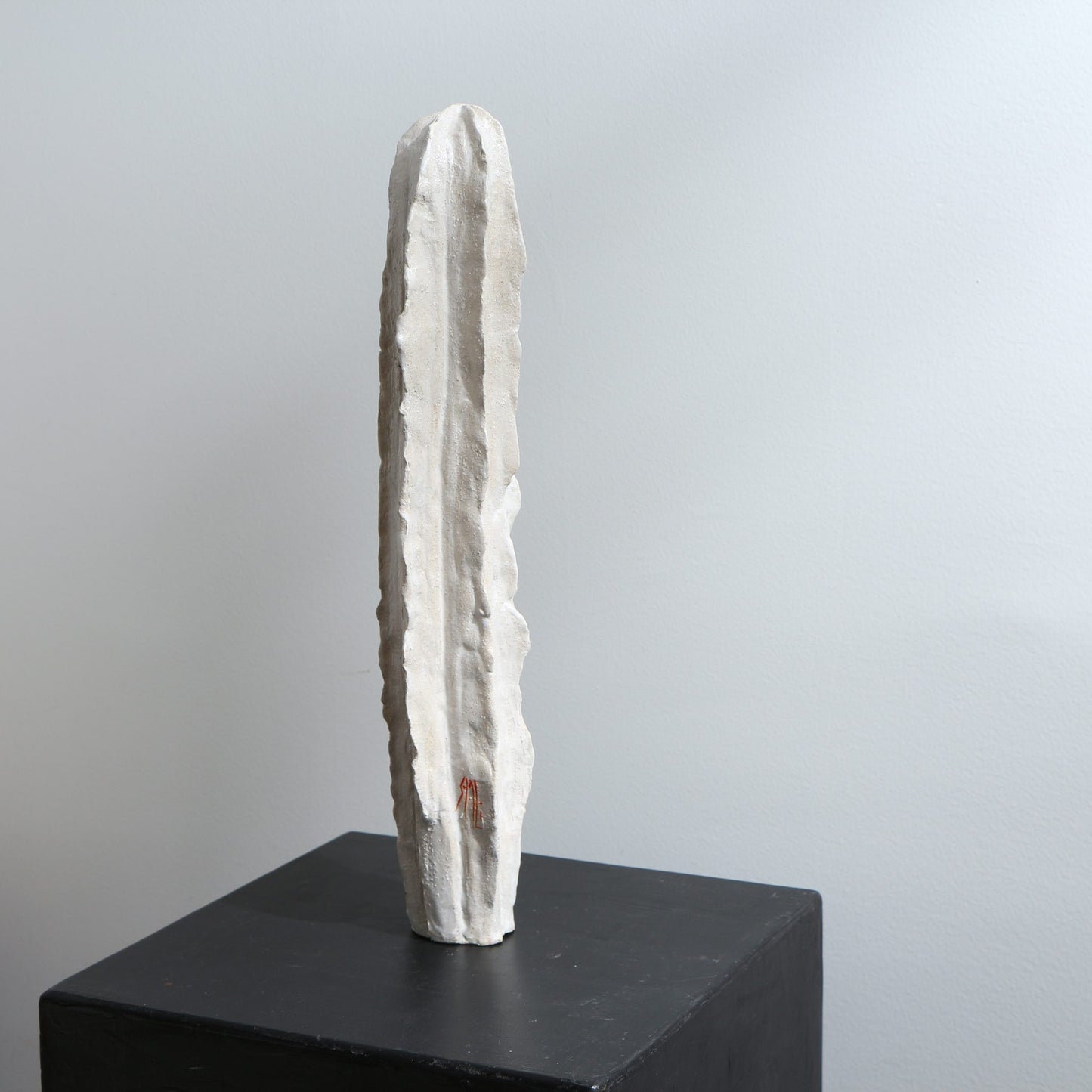 Sculpture de cactus en grès
