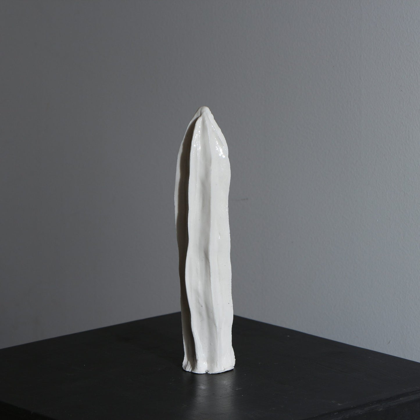 Sculpture de cactus en porcelaine