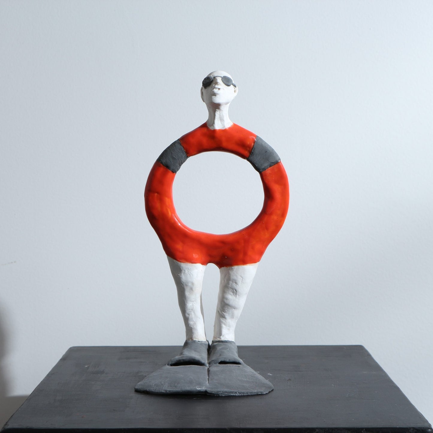 Sculpture personnage en porcelaine – Boya Boy - Modèle M