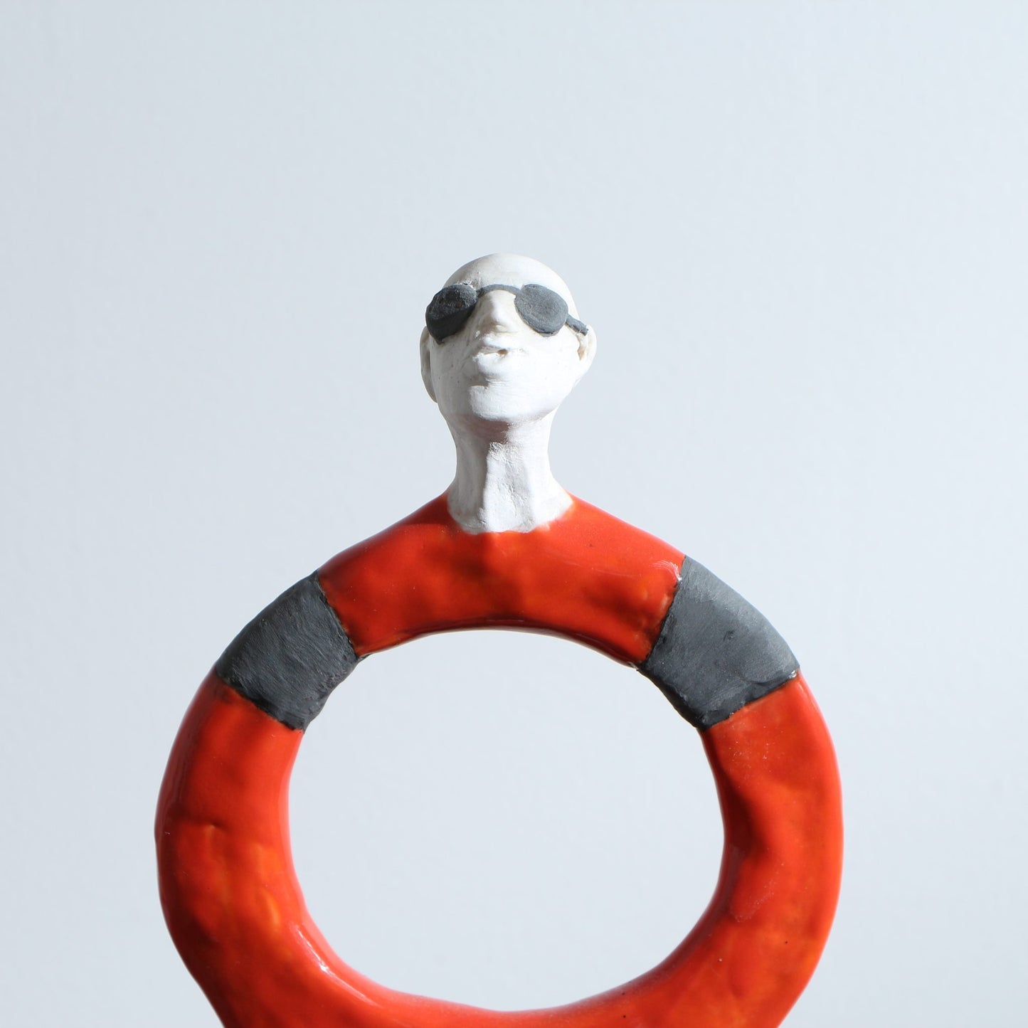 Sculpture personnage en porcelaine – Boya Boy - Modèle M