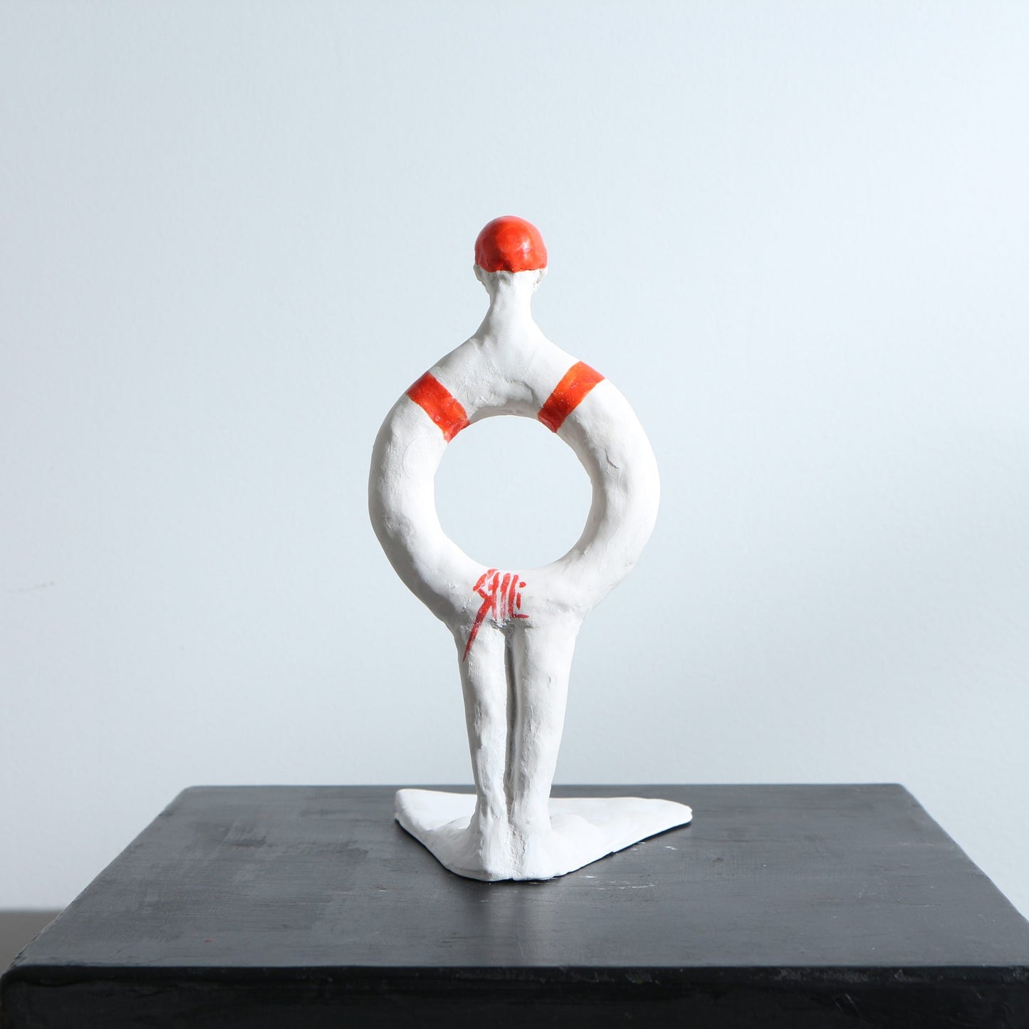 Sculpture personnage en porcelaine – Boya Boy - Modèle S