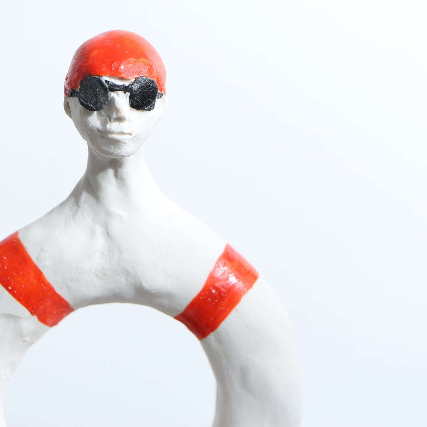 Sculpture personnage en porcelaine – Boya Boy - Modèle S