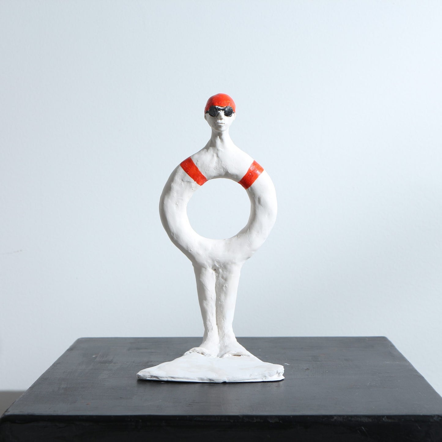 Sculpture personnage en porcelaine – Boya Boy - Modèle S