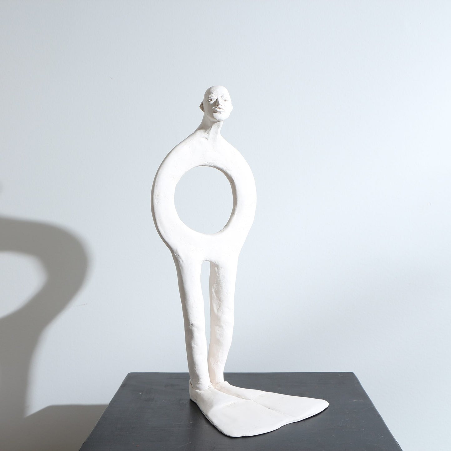 Sculpture Boya Boy en porcelaine – Visage sculpté - Modèle L