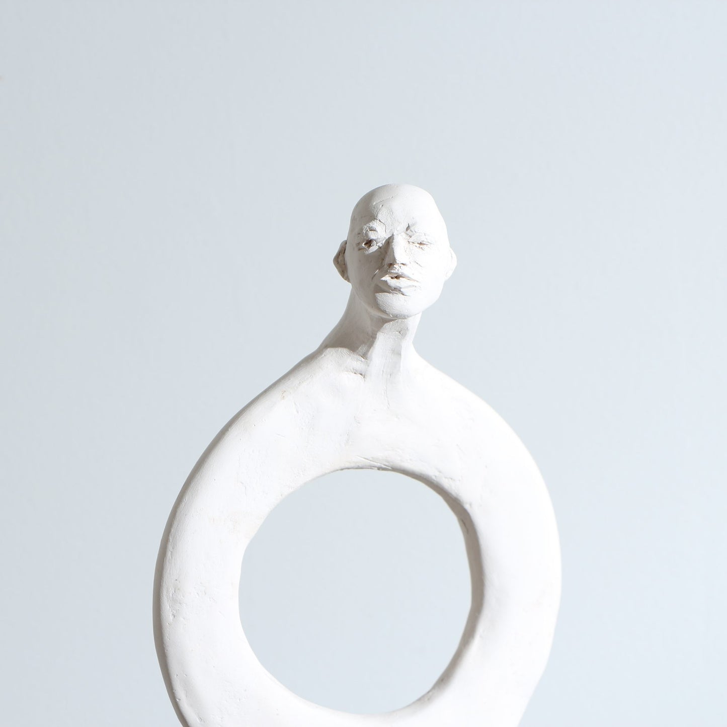 Sculpture Boya Boy en porcelaine – Visage sculpté - Modèle L