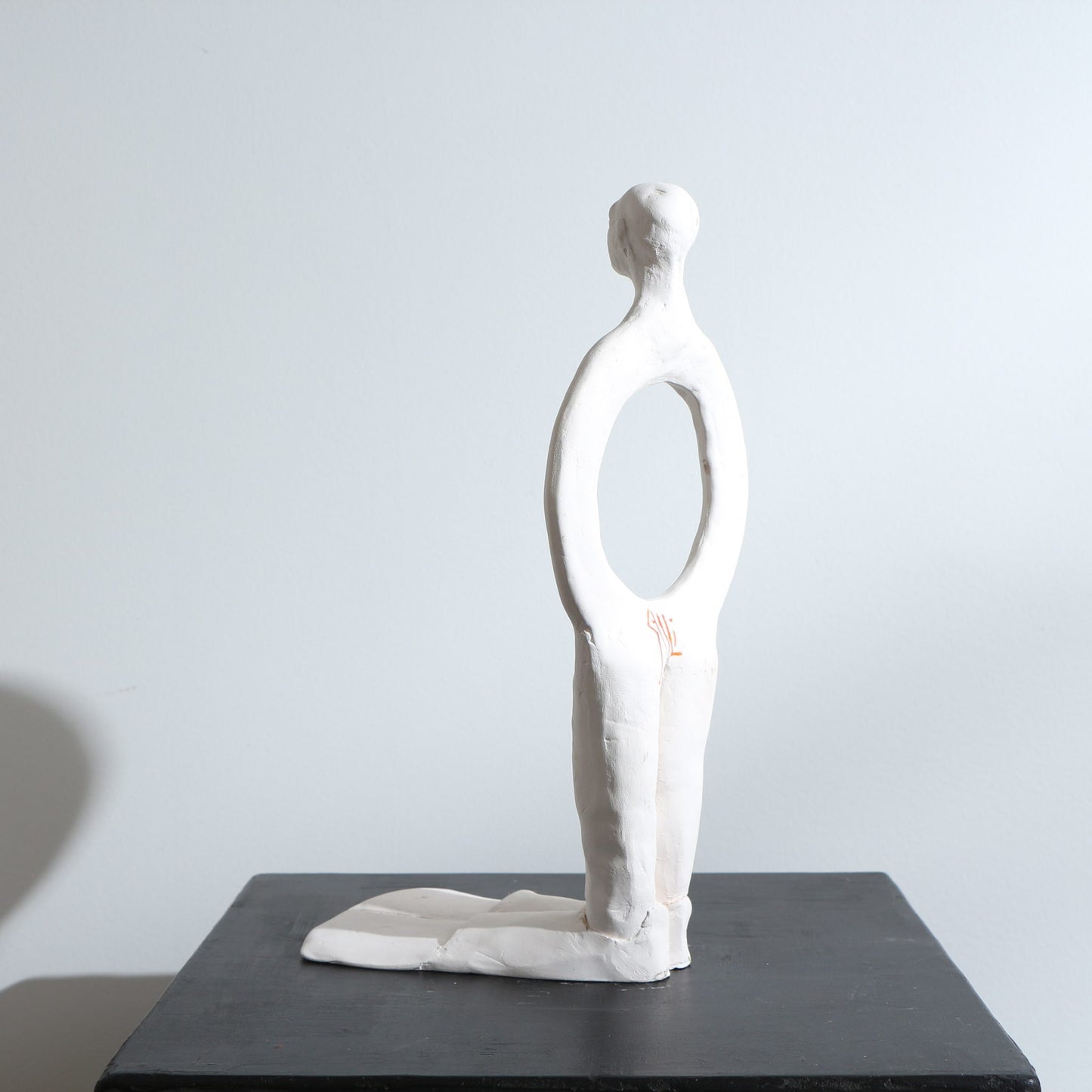 Sculpture Boya Boy en porcelaine – Visage sculpté - Modèle L