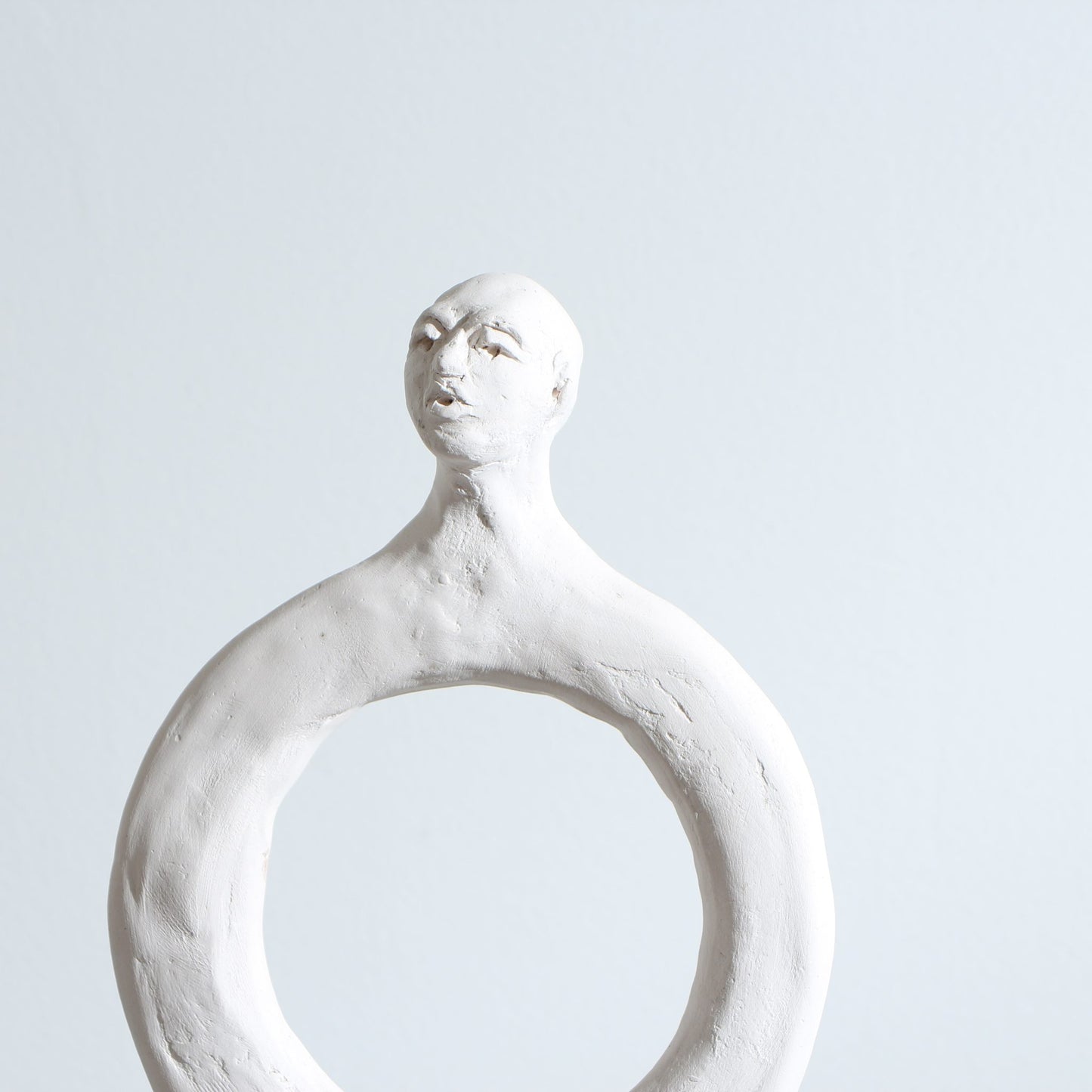 Sculpture Boya Boy en porcelaine – Visage sculpté - Modèle L